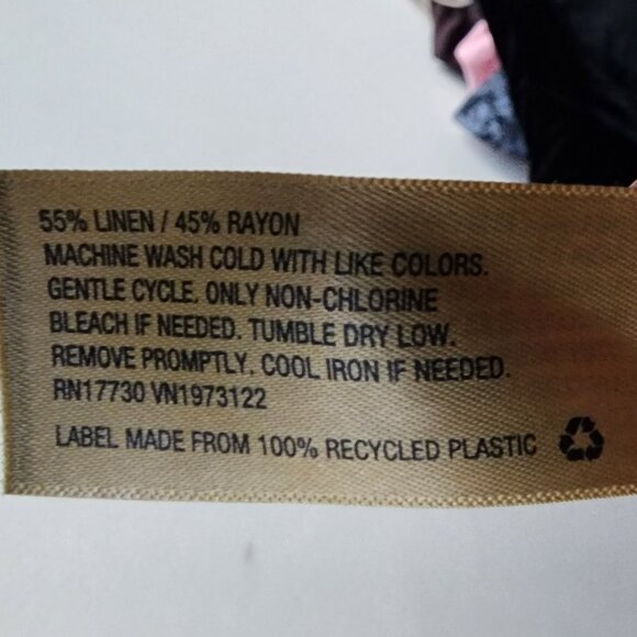 Universal Thread Khaki Linen Shorts Size Small - Picture 6 of 9